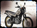serow 250 A4 Photo Print Motorbike Vintage Aged