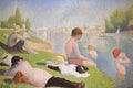 seu Bathers Art A4 Photo Print