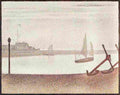 seu Channel at Gravelines Evening Art A4 Photo Print