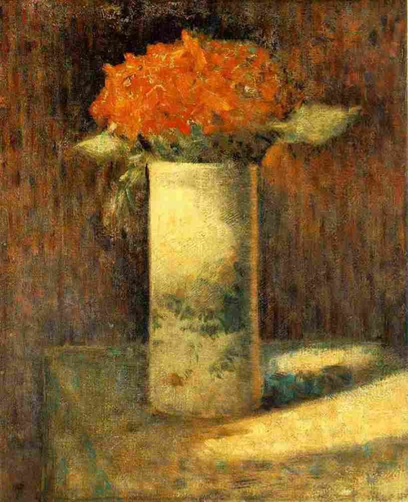 seu Flowers in a Vase Art A4 Photo Print