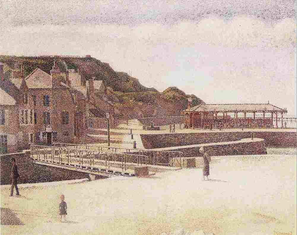 seu a Port en Bessin Art A4 Photo Print