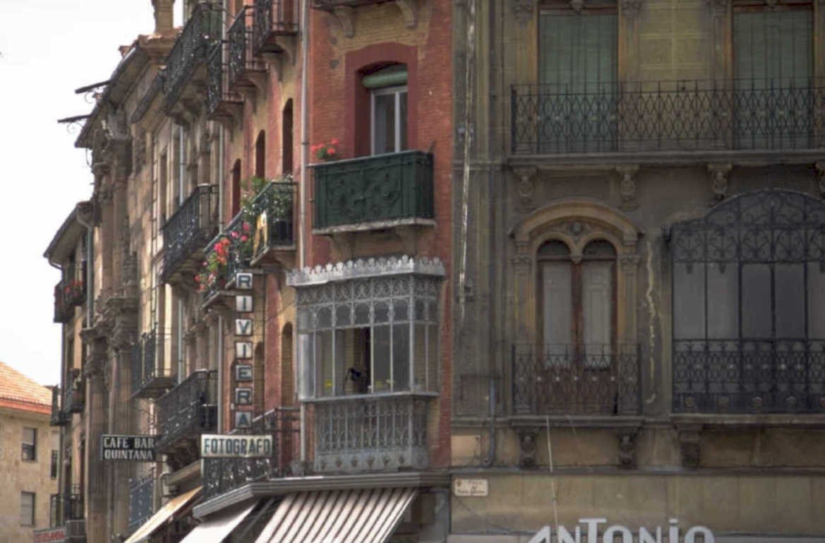 seville riviera facade 1980s 1990s A4 Photo Print