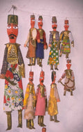 shadow puppets wall 1980s 1990s A4 Photo Print