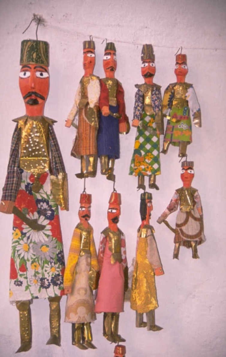 shadow puppets wall 1980s 1990s A4 Photo Print
