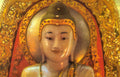 shakyamuni buddha halo Vintage A4 Photo Print