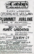 sham69gatsbyflyerEDITsmall(72) Punk Flyer A4 Photo Print