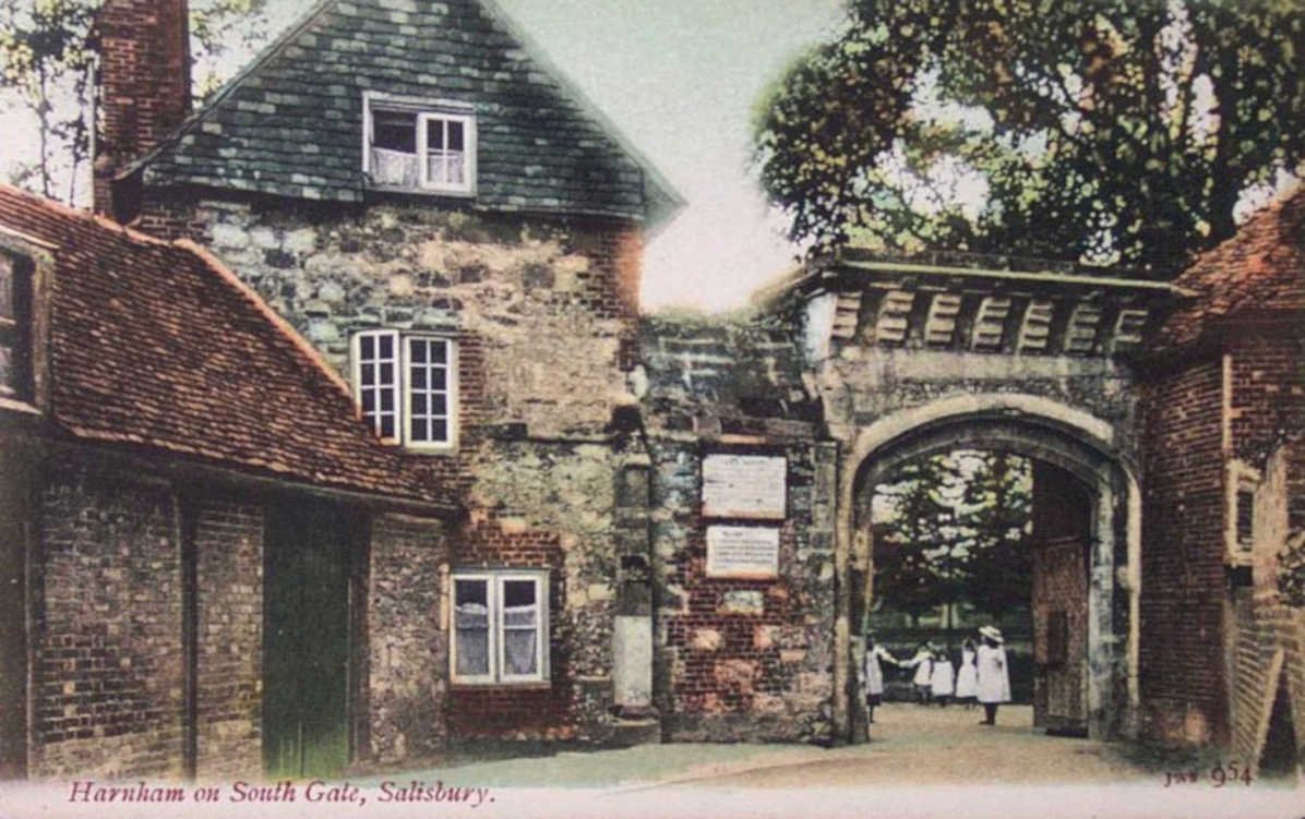 shambles south gateVintage 1880s 1900s A4 Photo Print