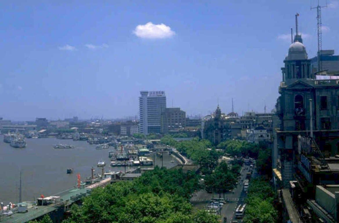 shanghai bund 1987 1980s 1990s A4 Photo Print