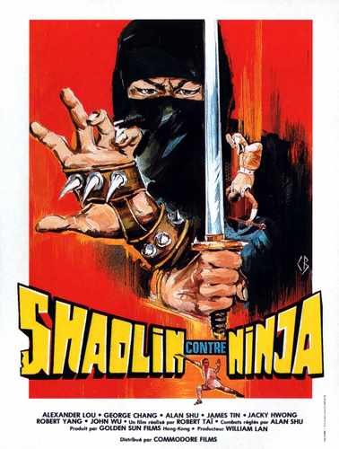 shaolin vs ninja  01 film star poster A4 Photo Print