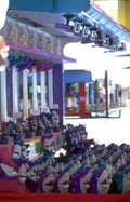 shark attack arcade Vintage A4 Photo Print
