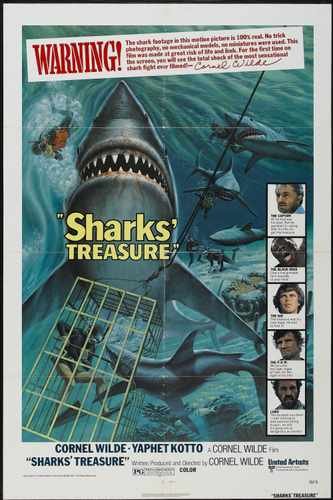 sharks treasure  01 film star poster A4 Photo Print