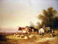 shayer william herders resting at lunch Art A4 Photo Print