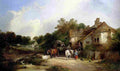 shayer william the road side inn somerset Art A4 Photo Print