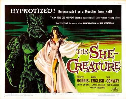 she creature  02 film star poster A4 Photo Print