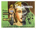 she demons  02 film star poster A4 Photo Print