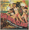 she devil island  01 film star poster A4 Photo Print