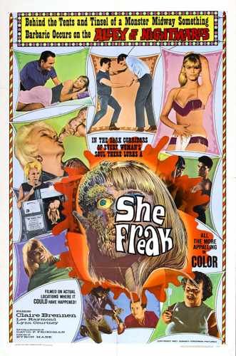 she freak  01 film star poster A4 Photo Print