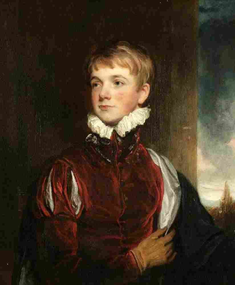 shee Thomas Tooke as a Boy Art A4 Photo Print