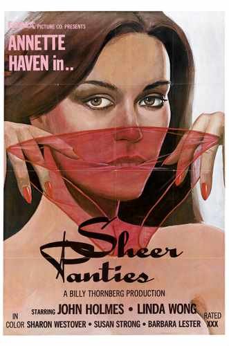 sheer panties  01 film star poster A4 Photo Print