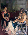 sher Two Girls Art A4 Photo Print