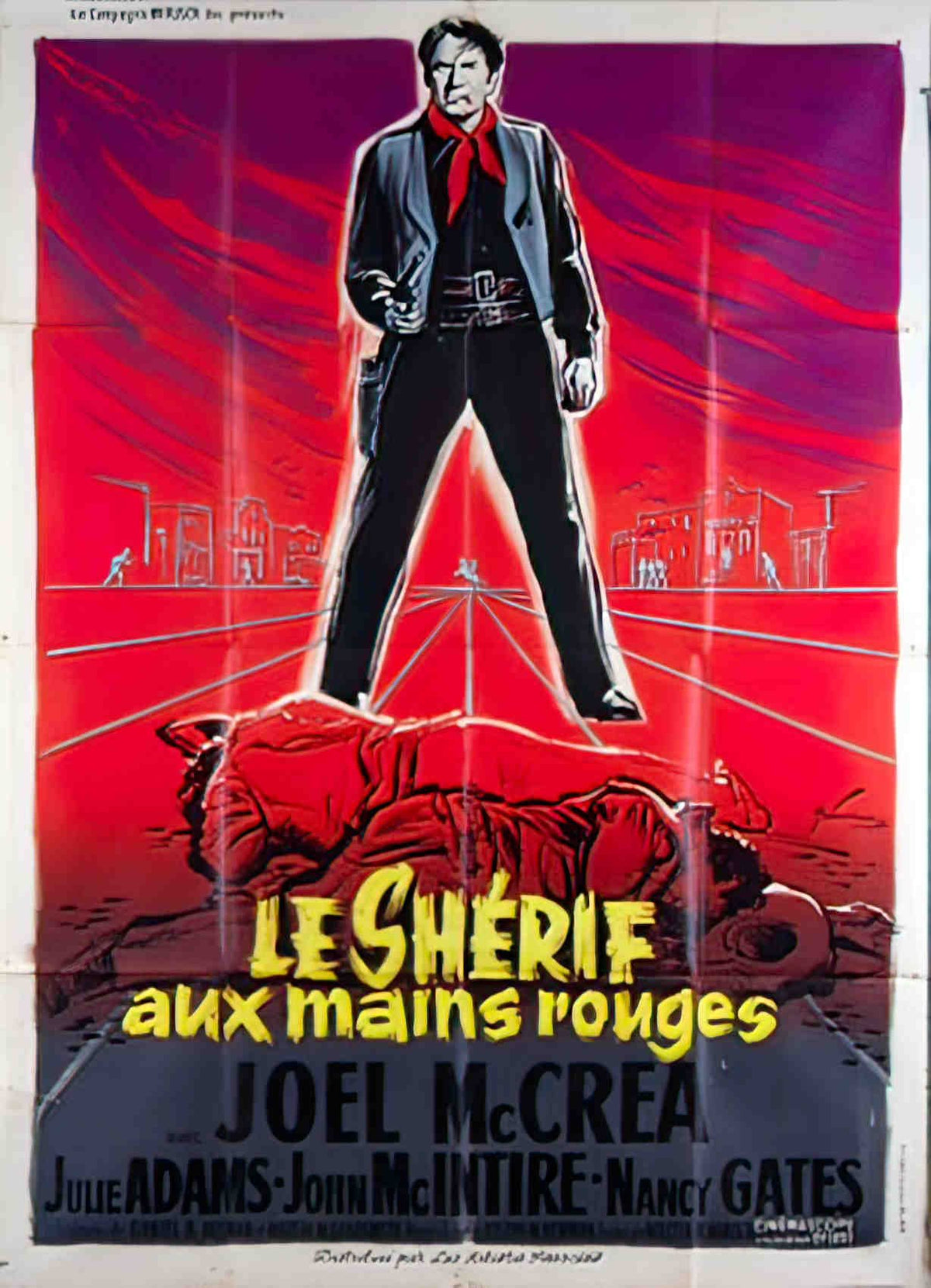 sherif aux mains rouges le Advert A4 Photo Print