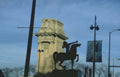 sherman statue chicago Vintage A4 Photo Print