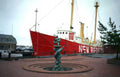 ship harbor newbedford Vintage A4 Photo Print