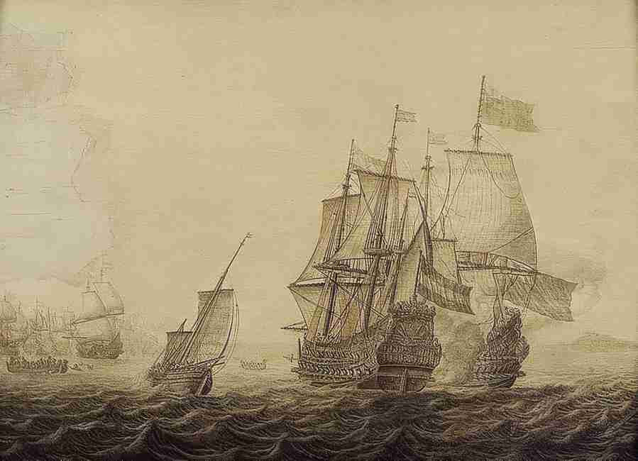 ships 3 Art A4 Photo Print