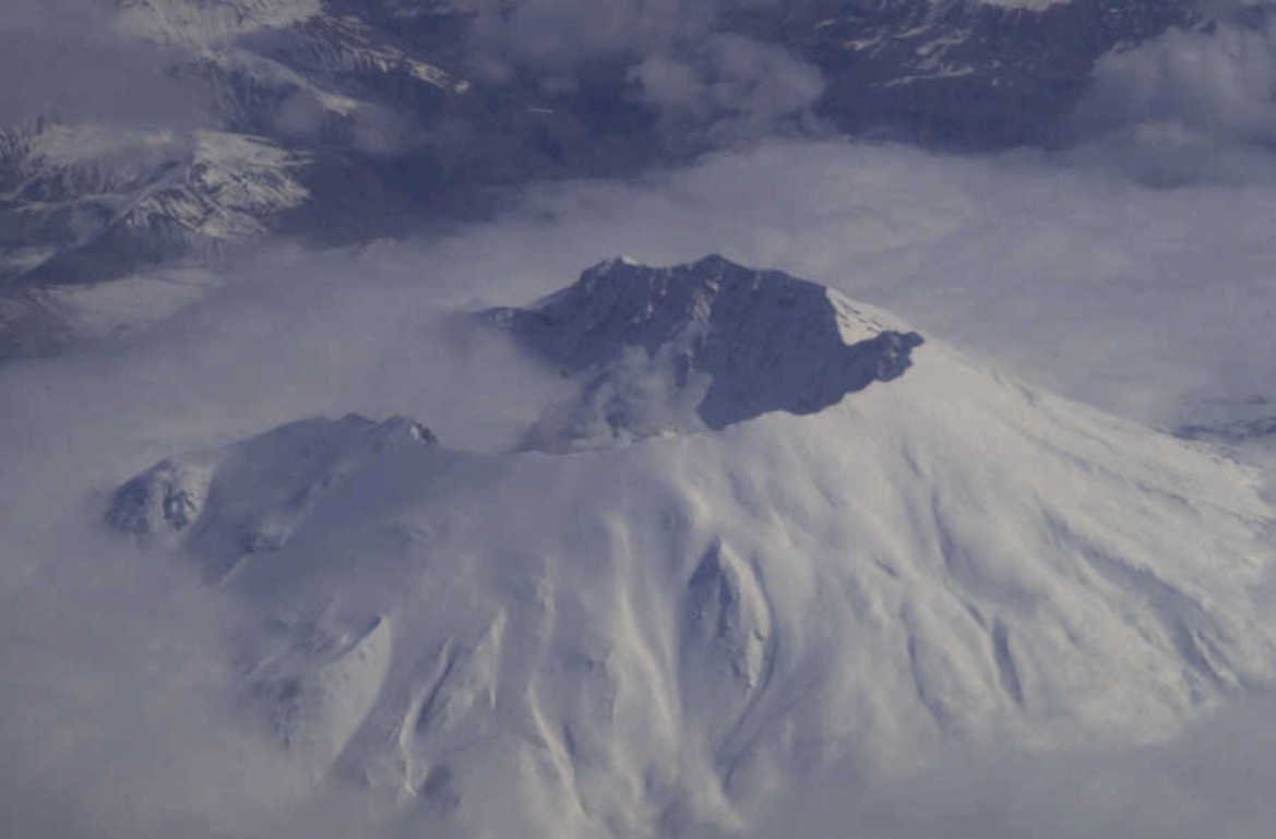 shishaldin katmai mountains 1980s 1990s A4 Photo Print