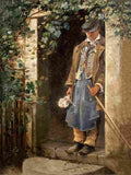 shishkin man on the doorstep Art A4 Photo Print