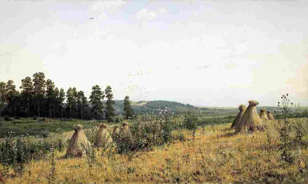 shishkin polesie landscape Art A4 Photo Print