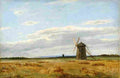 shishkin windmill in the field Art A4 Photo Print