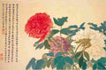 shouping Peonies Two Art A4 Photo Print