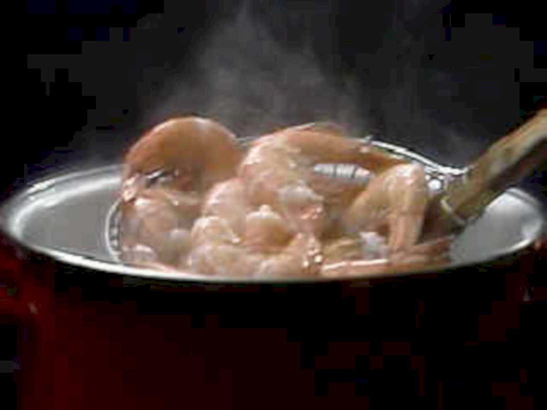 shrimp pot cooked1980s 1990s A4 Photo Print