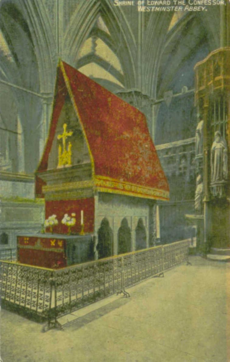 shrine westminster abbeyVintage 1880s 1900s A4 Photo Print