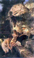 siem Roman Idyll Art A4 Photo Print