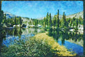 sierra Nevada Mountains 397001 Granite Basin A4 Limited Edition Watercolour Print