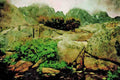 sierra Nevada Mountains 397009 Palisade Basin A4 Limited Edition Watercolour Print