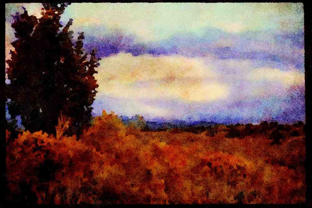 sierra Nevada Mountains 397010 Owen's Valley A4 Limited Edition Watercolour Print
