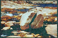 sierra Nevada Mountains 397014 Rock Split By Lightning Near Wanda Lake A4 Limited Edition Watercolour Print