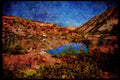sierra Nevada Mountains 397032 Reflections, Dusy Basin A4 Limited Edition Watercolour Print