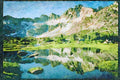 sierra Nevada Mountains 397033 Reflections, Dusy Basin A4 Limited Edition Watercolour Print