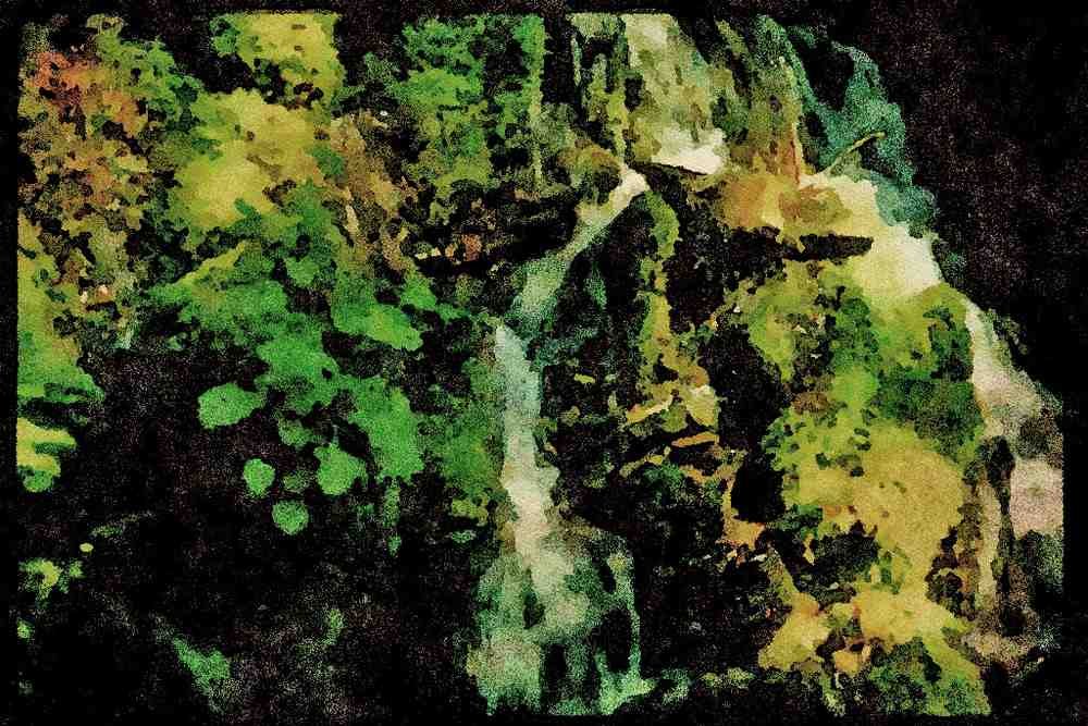 sierra Nevada Mountains 397053 Sierra Garden A4 Limited Edition Watercolour Print