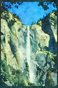 sierra Nevada Mountains 397056 Yosemite A4 Limited Edition Watercolour Print