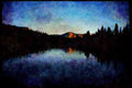 sierra Nevada Mountains 397058 Tenaya Lake A4 Limited Edition Watercolour Print