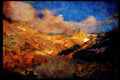 sierra Nevada Mountains 397060 Evolution Lake A4 Limited Edition Watercolour Print