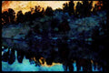 sierra Nevada Mountains 397070 Reflections, Kearsarge Lake A4 Limited Edition Watercolour Print