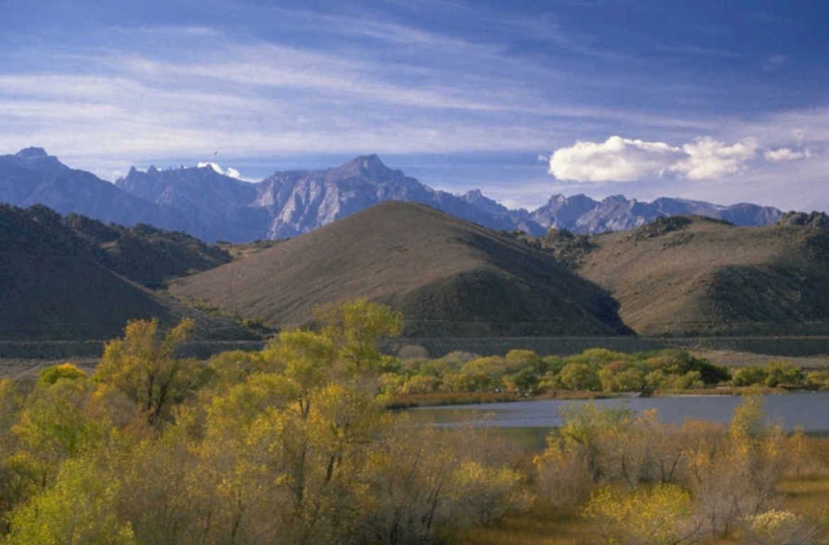 sierra mono autumn 1980s 1990s A4 Photo Print