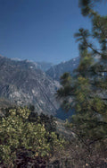 sierra nevada mountains Vintage A4 Photo Print