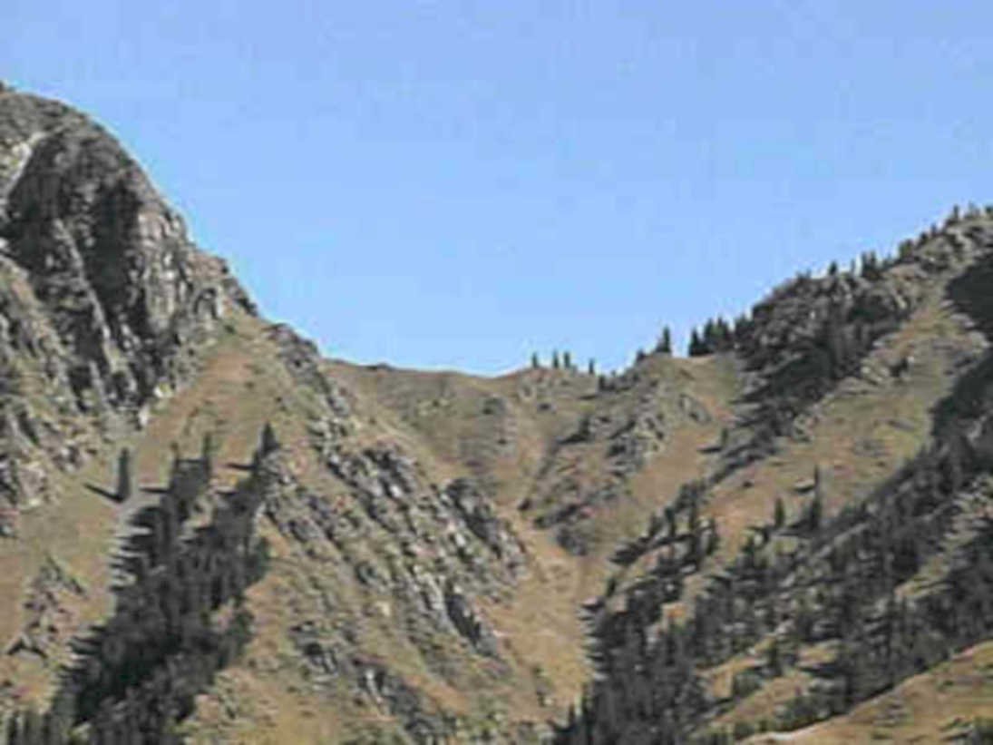 sierra nevada mountains1980s 1990s A4 Photo Print